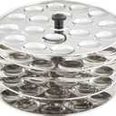 Tabakh 5-Rack Stainless Steel Mini Idli Stand, Makes 90 Idlys
