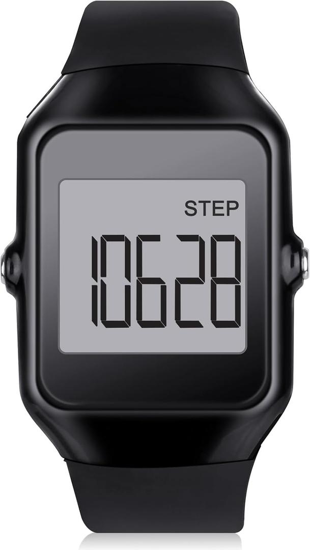 Pedometer for Walking, 3D Simple Step Counter for Walking Large Digital Display, Accurate Step Tracker with Steps Time Modes for Men Women Adults Seniors Pedometer for Walking, 3D Simple Step Counter for Walking Large Digital Display, Accurate Step Tracker with Steps Time Modes for Men Women Adults Seniors