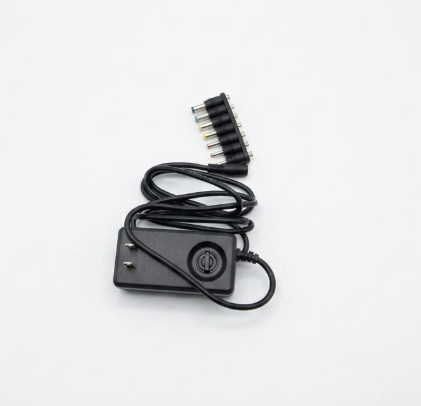 AC DC Power Supply Adapter with 7 Tips