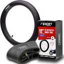 3.00-12 (80/100-12) 12" Heavy Duty Inner Tube (3mm Thick) with TR4 Valve - Fits Most Mini Dirt Bike 12 inch Size Tires, 2.50-12, 90/110-12 or 3.00x12 or 3.50x12 Motocross Tires