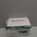 Wood Stove Fan Heat Powered, Strong Magnetic Fireplace Fan,Ultra Quiet & High Speed & Non Electric Auto Thermal Fireplace Fans Heat Powered with Thermometer, Wire Rope, Dual Blade