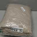 Yakamok 100% Blackout Curtains 84 Inches Long, 2 Thick Layers Heat and Full Light Blocking Soft Thermal Insulated Drapes for Bedroom(62" Wide Each Panel, Natural, 2 Panels)