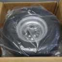 LotFancy 13x6.50-6 Flat Free Lawn Mower Tire and Wheel, 3/4" or 5/8" Bearings, 5.5" Centered Hub, Smooth Tread Tire for Zero Turn Mowers