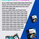 74 Ink Cartridges Replacement for HP 74 Black Ink Cartridges for HP PhotoSmart C4480 C4280 C4200 C4580 C5280 DeskJet D4260 D4360 OfficeJet J6480 J5780 Printers (3 Pack 74XL Black)