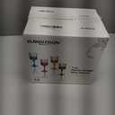 XUWAIDSGN 7oz Plastic Vintage Rose Gold Drinking Glasses Pink  Glasses Unbreakable Wedding Glassware Crystal Water Goblets Reusable Drinkware Vintage Champagne Flutes (16, Rose Gold) (2.75 in x 7 in)