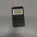 Personal AM/FM Pocket Radio Portable VR-robot, Mini Digital Tuning Radio, with Rechargeable Battery, Earphone, Lock Screen for Walk/Jogging/Gym/Camping