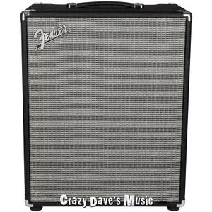 Fender Rumble 500 V3 Bass Amp for Bass Guitar, 500 Watts, 2x10 Inch Eminence Speakers with Compression Horn, Overdrive Circuit, Tone Voicing, Effects Loop and Direct XLR Output