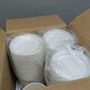 Amazon Basics Disposable Hot Paper Coffee Cups with Lids, To Go, Caf Design, 16 oz, 100-Count