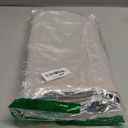 MIULEE 2 Panels 100% Linen Blackout French Door Curtains Set of 2, No Drill Privacy Door Blinds for Classroom Kitchen Glass Window Covering,Thermal Insulated Room Darkening,W26 x L40 Inch, Natural