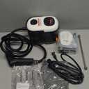 Pressurized Steam Cleaner, 3-Level Adjustable Handheld Steamer Cleaning for Home, 15s Fast Heat-Up & 47.3oz Tank, 2500W Multi-Surface Portable Steamer for Floor/Grout/Car/Kitchen & Bathroom (White)