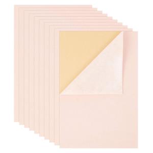 BENECREAT 20PCS Velvet Adhesive Back Sheet Jewelry Box Liner Fabric 8.3" x 11.8", Durable and Water Resistant for Halloween Festival Art and Craft Making