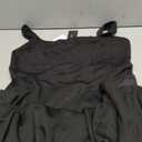 PRETTYGARDEN Womens Summer Dresses 2026 Sleeveless Elegant Square Neck Aline Swing Maxi Beach Wedding Guest Dress Pockets (Large, Black)