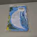 RAISEVERN Mens Tank Tops Summer Sleeveless Tee Cool Workout T-Shirts Beach Novelty Undershirts (X-Large, Blue Brown Green)