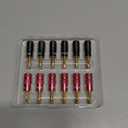 Banana Plugs with Dual Set Screws,Black and Red Aluminum Shell,6 Pairs