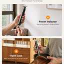 [2025 Upgraded Beard & Body Hair Trimmer for Men [All-in-One] USB-C Fast Charging, Groin & Ball Hair Painless Electric Shaver, Travel Razors, Waterproof Wet/Dry Groomer, Black(Lite)