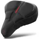 WITTKOP Bike Seat Cushion Made of Comfy Memory Foam I Bike seat Cover for Men & Women with Ergonomic 3-Zone-Concept I Bike Saddle Cover, for peleton seat cushin, Bicycle seat Cushion