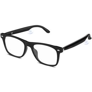 Smart Glasses for Women Men,Blue Light Blocking Bluetooth Glasses with Open Ear Speaker,Voice Control, Hands-Free Calls & Built-in Microphone for Iphone Android Music/Work