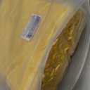 Qubjus 2 Pack Cocktail Tablecloths Stretch Table Skirt - 32x43 inch Bar High Top Stylish and Elegant Cocktail Table Covers for Parties, Weddings, Holidays - Yellow