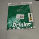 Tipsy Elves Mens St Patricks Day Shirt  Funny Irish Graphic T-Shirt, Green Clover St Patricks Tee (L)