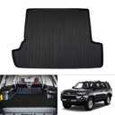 KUST Trunk Cargo Mat for Toyota 4Runner 2010-2024 (7 Seater Only) TPE Rubber Cargo Liner All Weather Rear Cover 4Runner Accessories High Edge