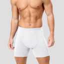 Incontinence Underwear for Men 150ML Absorbent Washable Reusable Heavy Flow Bladder Cotton Leak Proof Protective Boxer Briefs 5 Pack (Multicolor02, Large)