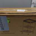 Yoga Mat Storage Rack, Home Gym Storage Rack, VOPEAK Workout Storage for Yoga Mat, Foam Roller, Gym Organizer Gym Equipment Storage for Home Exercise and Fitness Gear (BLACK)