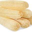 6 Pack Natural Loofah Sponge 15.7 Inch for Kitchen Bath & Body Scrub Organic Exfoliating Sponge for Dishes Skin Men Women