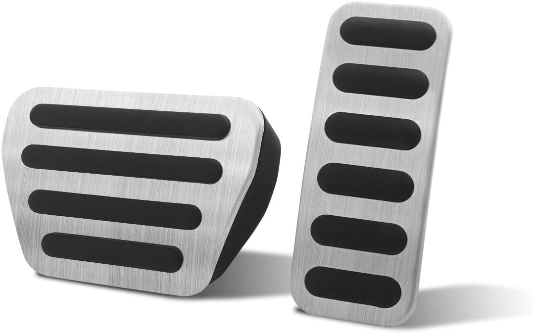 Anti-Slip Foot Brake Gas Accelerator Pedal Cover Compatible for Range Rover Sport 2014-2022, Discovery 5 2017-2025, Defender 90/110/130 2020-2025 Accessories