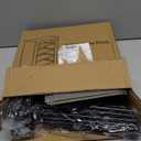 Calmootey 5 Tier Shoe Rack Organizer,Portable Shoe Shelf with Nonwoven Fabric Cover for Closet Hallway,Bedroom,Entryway,Grey