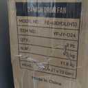 24 Inch High Velocity Floor Fan, 3-Speed Industrial Shop Fan, High Velocity Heavy Duty Metal Fan for Workshop, Garage,Warehouse,Factory