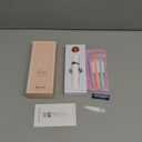 Women's Facial Epilator, 2-in-1 Epilator Women's Face with LED and 2 Cleaning Heads, Electrique Facial Epilator for Women, Hair Removal Epilator for Face, Armpit, Leg, Intimate Area