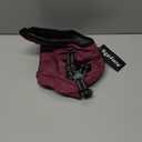 Dog Winter Coat, Warm Dog Jacket Reflective Adjustable Fleece Vest with Harness Built in, Windproof Pet Snow Jacket Snowsuit with Zipper for Small Medium Dogs, Purple XS