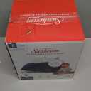 Sunbeam Electric Throw Royal Mink Sherpa Heated Blanket, 4 Heat Settings, 4-Hour Auto Shut-Off, Fast Heating, Luxurious and Ultra Comfy, 50" x 60",  Admiral Blue