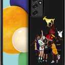 Compatible with Samsung Galaxy A15 5G Case,Basketball Player 35 Galaxy A15 5G Case Pattern for Boys Man,Soft TPU Bumper Desgin Anti-Scratch Shockproof 6.5-in