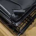 MidWest Homes for Pets Newly Enhanced Single & Double Door iCrate Dog Crate, Includes Leak-Proof Pan, Floor Protecting Feet, Divider Panel & New Patented Features (24.8"L x 17.9"W x 19.5"H, Black)