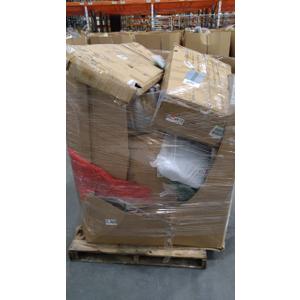 pallet of salvage items