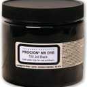 Jacquard Procion MX Jet Black Tie Dye Powder, 8 Ounce Jar for Fabric and Clothing | Permanent and Washfast