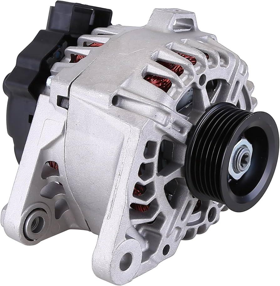 Automotive NEW Alternator Fit for Hyundai Elantra 11-17, for Elantra Coupe 13-14, for Elantra GT 13-17, Fit for Kia Soul 12-13, for Forte 14-16, for Forte Koup 14-16, for Forte5 15-16