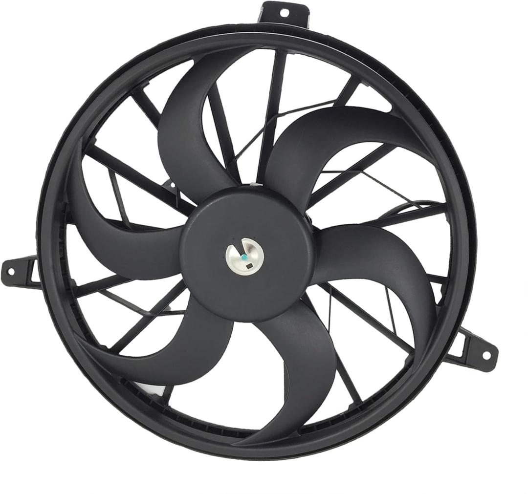PartsFlow Radiator Cooling Fan Assembly for 1999-2003 Jeep Grand Cherokee for 2002-2003 Jeep Liberty 620-010