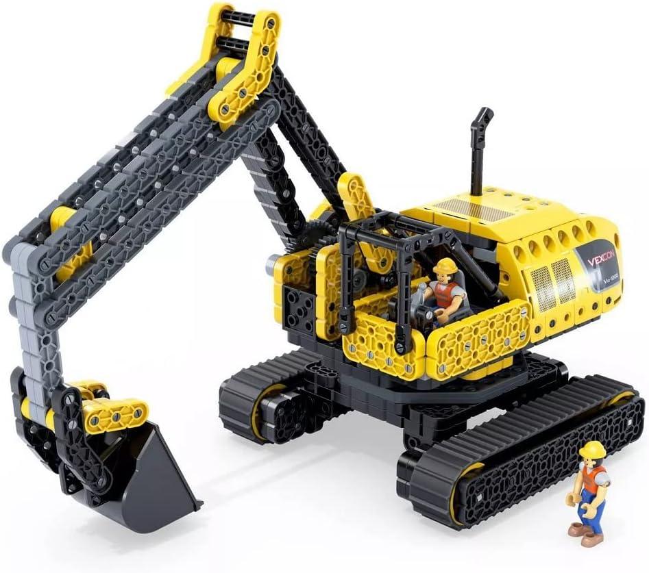 HEXBUG VEX Robotics Excavator, Buildable Construction Toy, Gift for Boys and Girls Ages 8 and Up