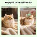 Zoocozy Cat Brush for Shedding, Dog Deshedding Brush, Pet Hair Removal Tool for Puppy Pitten(Green)