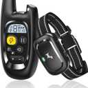 Dog Shock Collar with Remote Control- Training Collar for Small Medium Large Dogs, Electric Collar for Dogs Training Rechargeable, E Collar with Beep, Vibration & Shock-Lock Keypad