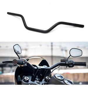 Motorcycle Handlebar 7/8" 22mm Cafe Racer Handlebars Drag Bars Universal For Cafe Race Bobber Motocross Dirt Pit Bike ATV Ebike Mini Bike Black