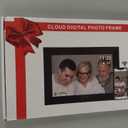 Frameo 10.1" Digital Picture Frame White, Smart WiFi Digital Photo Frame with IPS Touch Screen, 1280x800 HD Display, 32GB Auto-Rotate Wall Mountable, SD/USB Slot, Instant Sharing via Frameo App