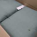 Arden earthFIBER Outdoor Deep Seat Cushion Set (2-Pack), 24 in x 24 in, Weather-Proof, Rain-Proof, Fade Resistant Patio Cushion for Chair, Sofa, and Couch Sage Green Texture
