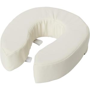 Briggs Healthcare Vinyl Cushion Toilet Seat, 4" (4 Inch (Pack of 1))