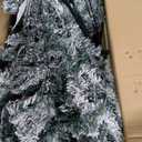 Costway 7.5 ft Prelit Premium Snow Flocked Hinged Artificial Christmas Tree with 450 Lights