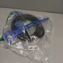 Kanayu 30ft 50 Amp RV/EV Extension Cord Compatible with NEMA 1450P to 1450R ETL List 4 Prong Flexible Heavy Duty STW Outdoor Waterproof Power Cord with Grip Handle for RV EV Camper