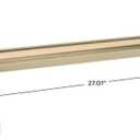 Delta Traditional (1-Pack) 24" Shower Grab Bar ADA Compliant Champagne Bronze 450 lb Capacity Bathroom Safety Handle for Shower, Bathtub | Wall Mounted Balance Assist, Handicap Grip Bar 41624-CZ