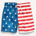 Printed Swim Trunks for Kids Size M